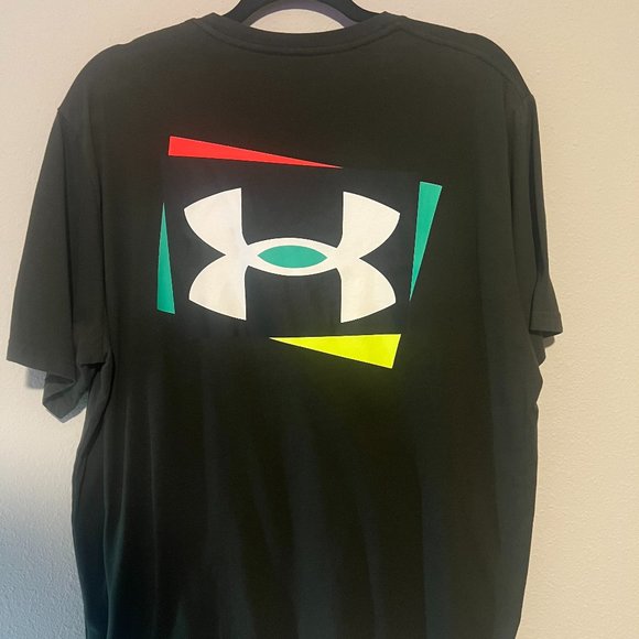 XL Dark Green Under Armour T Shirt - Picture 2 of 3